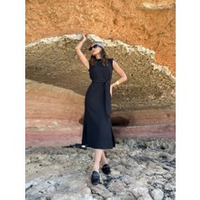 Hynova Pamela Kuşakli Vatkali Elbi̇se