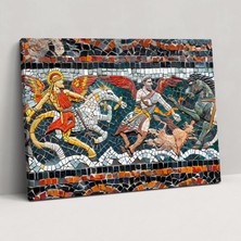 Popcas Efsanevi Temalı Kanvas Tablo - Efsaneler Duvar Sanatı Kanvas Duvar Sanatı