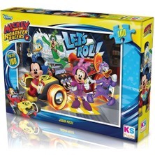 Nnstartshopping  MCH714 Ks Mickey Mouse / 100 Parça Puzzle