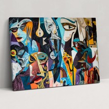 Popcas Pablo Picasso Mitolojik Kanvas Tablo - Pablo Picasso Kanvas Duvar Sanatı