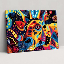 Popcas Picasso Ilhamlı Duvar Sanatı - Pablo Picasso Kanvas Tablo Ev Dekorasyonu