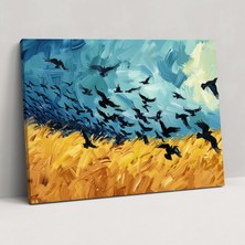 Popcas Vincent Van Gogh Duvar Dekorasyonu - Van Gogh Tablosu Duvar Sanatı Duvar Dekorasyonu