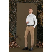 Efor Erkek GK 704 Slim Fit Mavi Klasik Gömlek