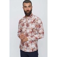 G 1506 Slim Fit Vizon Spor Gömlek