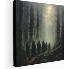 Popcas Yüzüklerin Efendisi Kanvas Tablo - Lothlórien'in Sisli Ormanı
