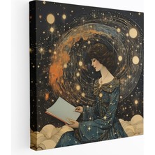 Popcas Yıldız Haritası Duvar Dekorasyonu - Yıldız Haritası Koleksiyon Sanatı Duvar Dekorasyonu Göksel Cazibe