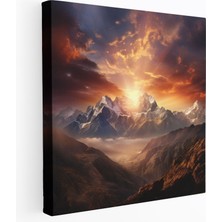 Popcas Doğa Manzaralı Kanvas Tablo - Doğa Kanvas Tablo Duvar Dekorasyonu