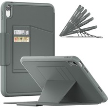 Apple iPad 8. Nesil 10.2" Kılıf Multifunction Leather Case A2270 A2428 A2429 A2430