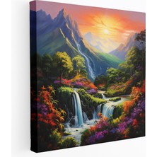 Popcas Dünyanın En Güzel Manzaraları Kanvas Tablo - Dünyanın En Güzel Manzaraları Kanvas Tablo Duvar Dekorasyonu