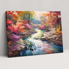 Popcas Zen Bahçesi Kanvas Tablo Sanatı - Zen Bahçesi Duvar Sanatı Ev Dekorasyonu Duvar Dekorasyonu