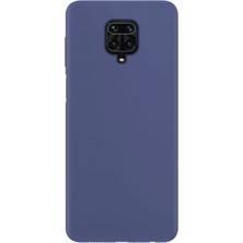 Piyasa Sepeti Xiaomi Pocophone X3 İnce Mat Silikon Kılıf Lacivert