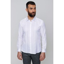 Gk 634 Beyaz Klasik Gömlek