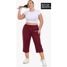 Kadın Büyük Beden N.brooklyn Baskılı Standart &regular Kalıp Şort SPR25BSRK089