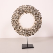 Mylamp Papua Deniz Kabuğu Masa Üstü Dekor 32X44 cm