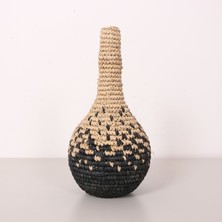 Mylamp Garlıc Rafya Vazo - Saksı 22X42 cm