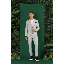 Efor Erkek C 643 Slim Fit Gri Spor Ceket