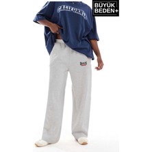 Kadın Büyük Beden Buyuk Brooklyn Baskılı Ince Eşofman Altı  SPR25BEAK50