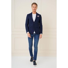 C 686 Slim Fit Lacivert Spor Ceket