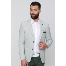 Efor Erkek C 613 Slim Fit Nil Yeşili Spor Ceket