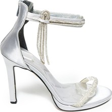 Bestello Taşlı Tek Bantlı Neolit Taban Ince Topuklu Ayakkabı 331-1017 Kadın Ayakkabı