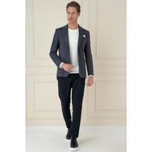 Efor Erkek C 684 Slim Fit Lacivert Spor Ceket