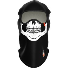 Maskara Extreme Funny Balaklava, Su Itici Özellikli(Dwr) Baskılı Snowboard, Kayak, Motosiklet, Bisiklet Kar Maskesi (MASSK010)