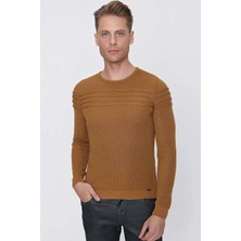 Tr 849 Slim Fit Taba Klasik Triko