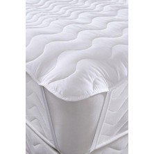 Bebesi Kapitoneli Sıvı Geçirmez Alez 220X200 cm Çift Kişilik Köşe Lastikli