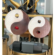 2 Li Kaideli Ying Yang Biblo Sonsuzluk Sembolü Obje Modern L Özel Tasarım