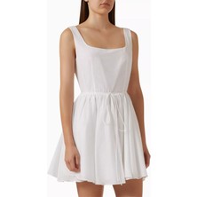 Koton Ipek Kemerli Mini Elbise