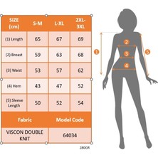 Kadın Uzun Kollu Bisiklet Yaka Viskon Iki Iplik Bluz