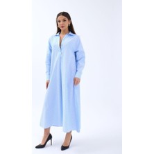 5857 Elbise-San Diego Çizgili