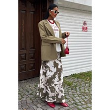 Ince Deri Kemerli Chanel Saten Etek 4050