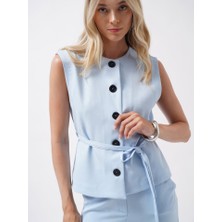 Kuşaklı Dokuma Yelek