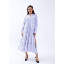 5857 ELBİSE-WASHİNGTON ÇİZGİLİ