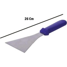 Gümüş Renk Çelik Spatula, 13.5 Cm, Dayanıklı ve Şık Tasarım