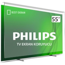 Philips 55PUS7608 Tv Ekran Koruyucu - Philips 55" Inç 139 cm Ekran Koruyucu 55PUS7608/62