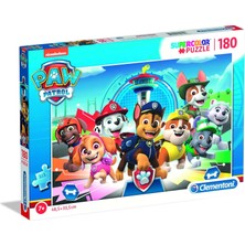 Clementoni Süper Renkli Yapboz Paw Patrol Supercolor 180 Parça Lisanslı