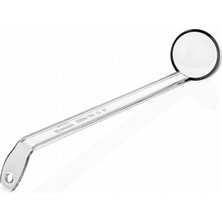 4'lü Turuncu 24 cm Bal ve Sos Kaşığı, Kırılmaz ve Çizilmez Polikarbon Plastik