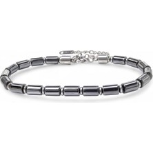Fm Boru Hematit Ayaranabilir Çelik Zincir Bileklik 31832B10D6
