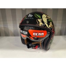 mt Helmets Kask mt Lemans 2 Sv Breakout B9 Parlak Şeffaf Vizörlü