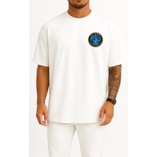 Oversize Tcg Bora - P338 Cep ve Sırt Tasarımlı Unisex T-Shirt