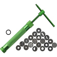 Renkli ve Farklı Başlıklı Hamur Şekillendirme Aparatı Seti