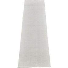 Yeni El Dokuma Ender Ak Pamuklu Yörük Mini Yolluk Kilim 6316