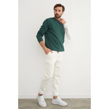 3 Iplik Beli Bağlamalı Jogger Eşofman Altı