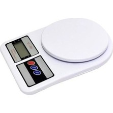 Hassas Dijital Mutfak Tartısı, LCD Ekran, 10 kg Kapasite, Kolay Kullanım