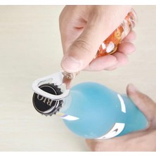 Gümüş Renkli Şişe Açacağı, Pratik ve Şık Tasarım ile Kullanım Kolaylığı