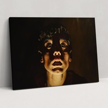 Popcas Caravaggio Tarzı Duvar Dekorasyonu - Duvar Sanatı Kanvas Tablo