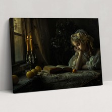 Popcas Rembrandt'in Koyu Dram Duvar Sanatı - Kanvas Tablo Duvar Sanatı