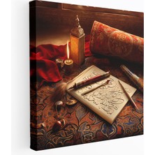 Popcas Zarif Osmanlı Hat Sanatı - Kanvas Tablo